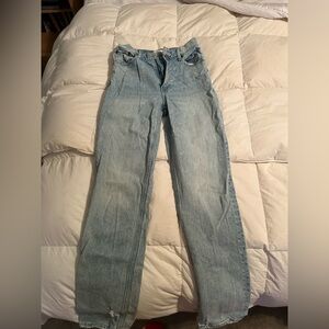 Abercrombie 90s Straight Ultra High rise (26 Long)